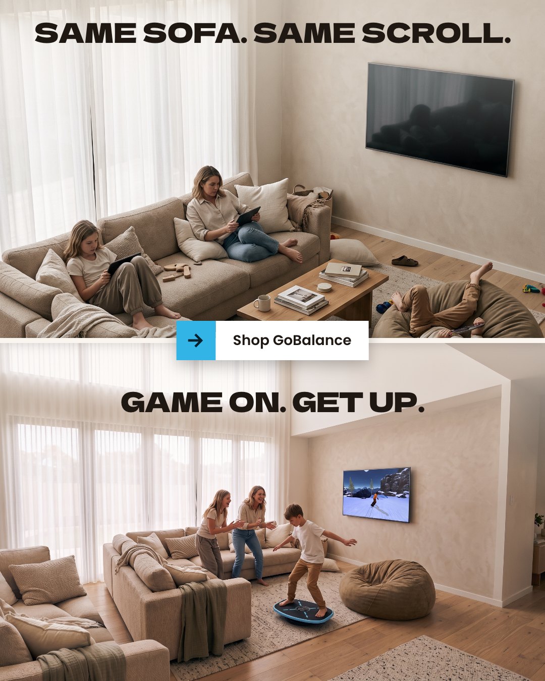 Game on. Get up.