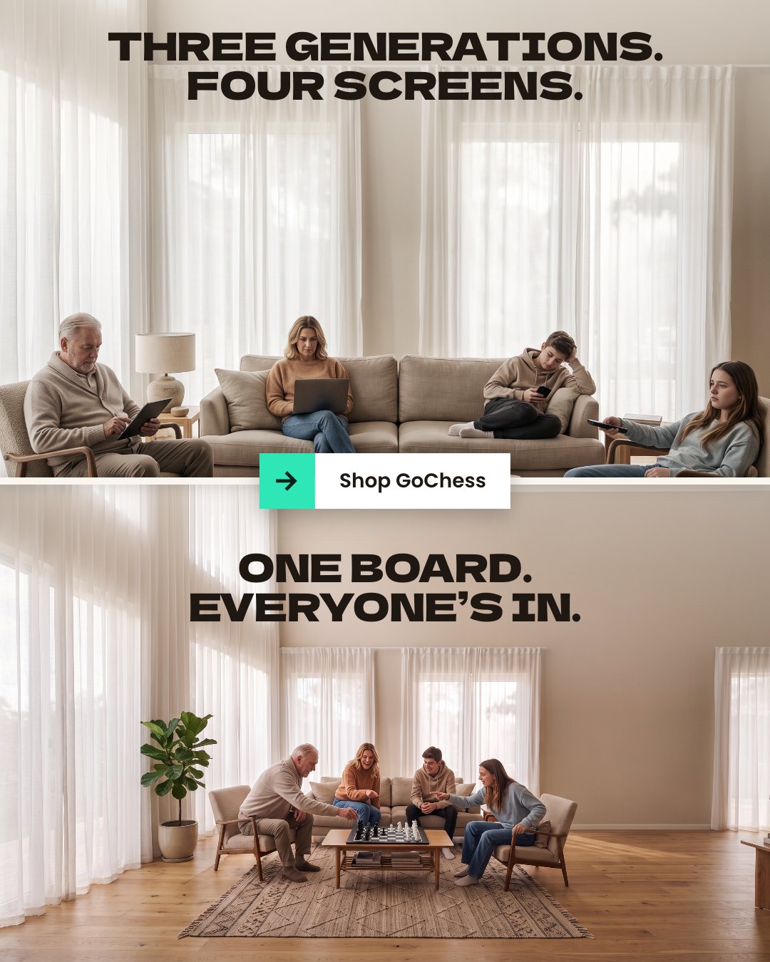 One board. Everyone’s in.