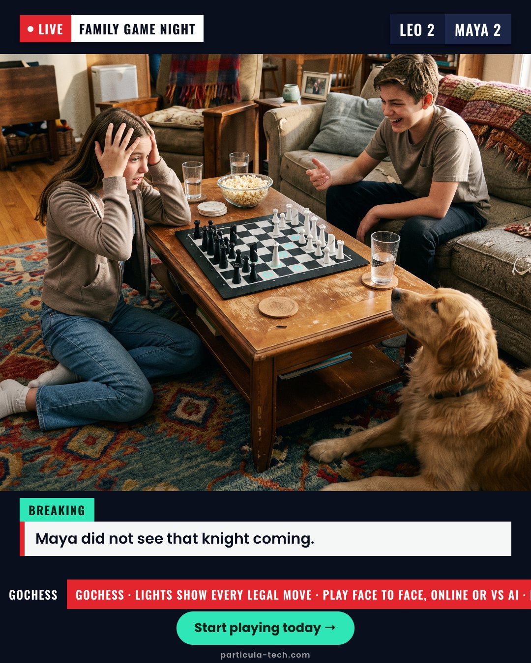 Maya did not see that knight coming.