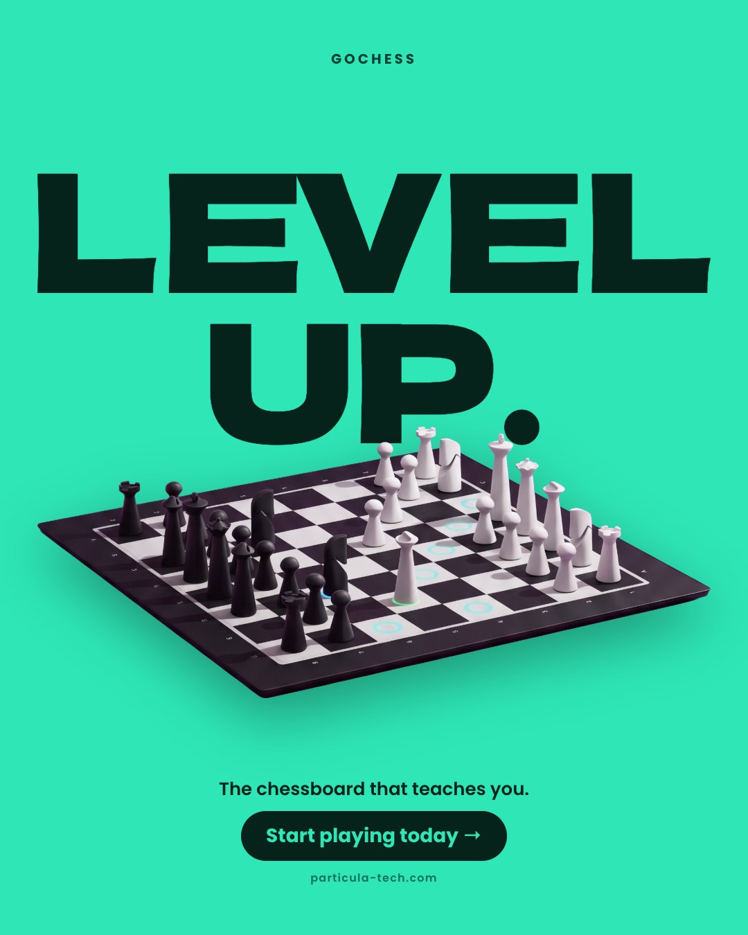 Level up.