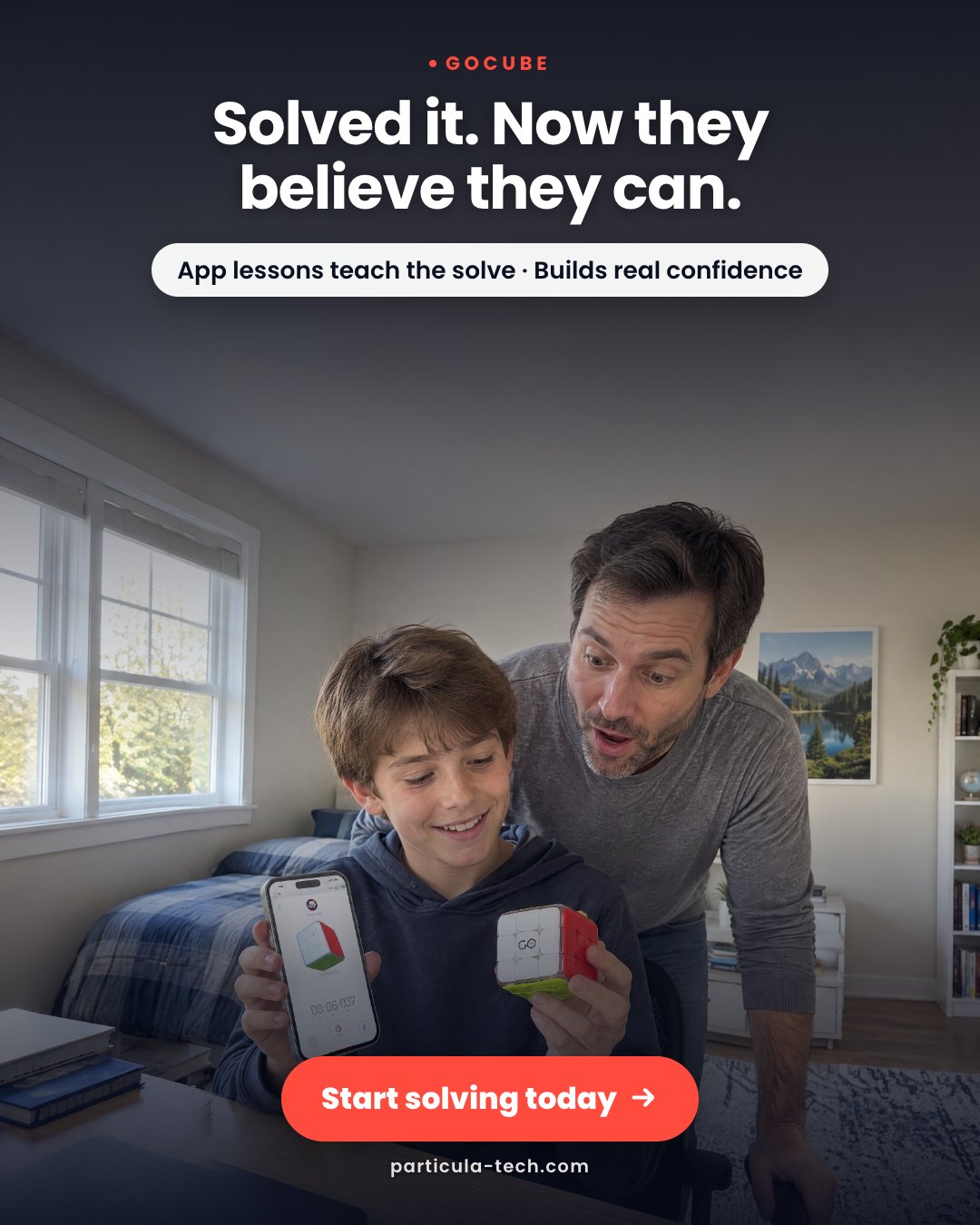 Solved it. Now they believe they can.
