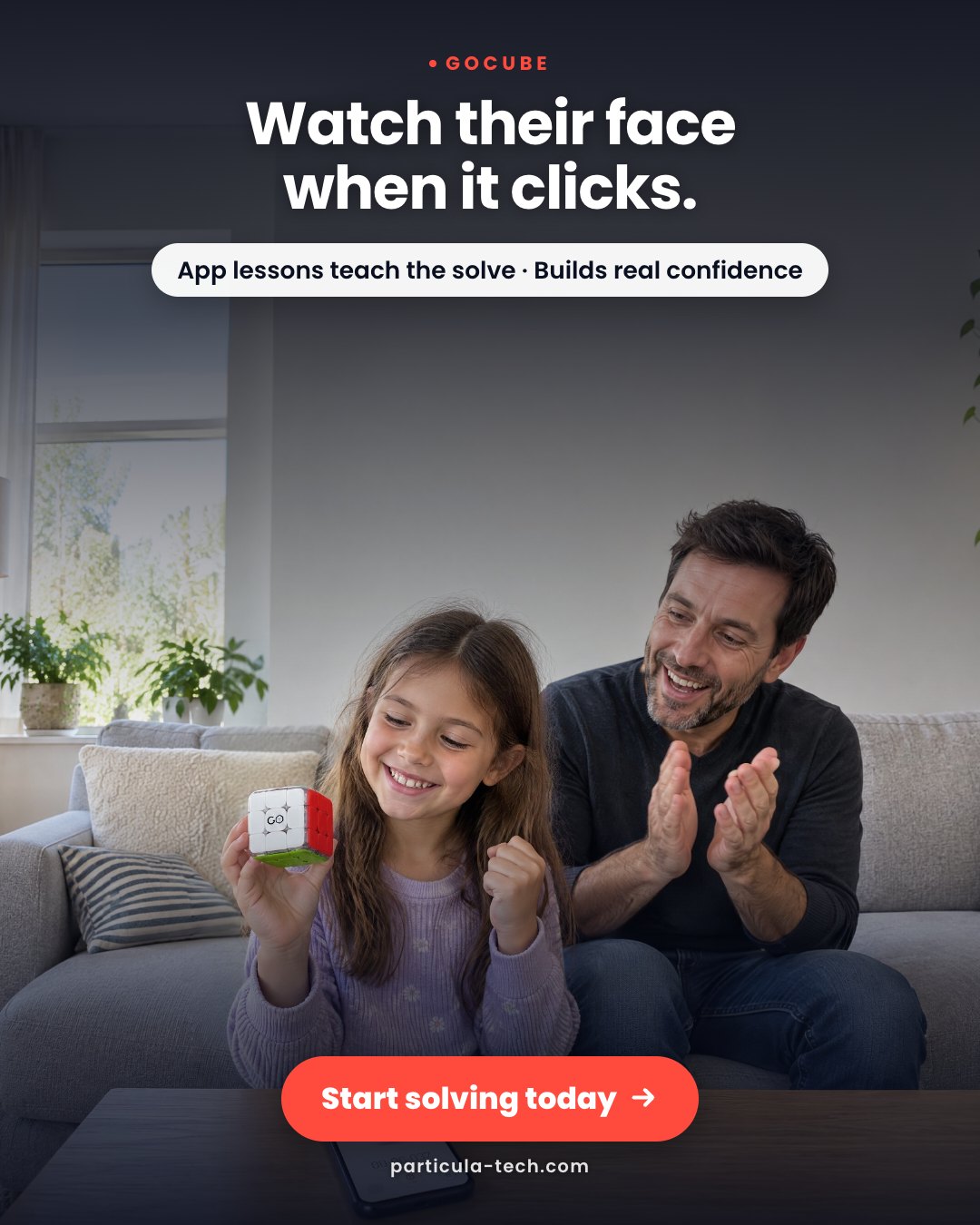 Watch their face when it clicks.