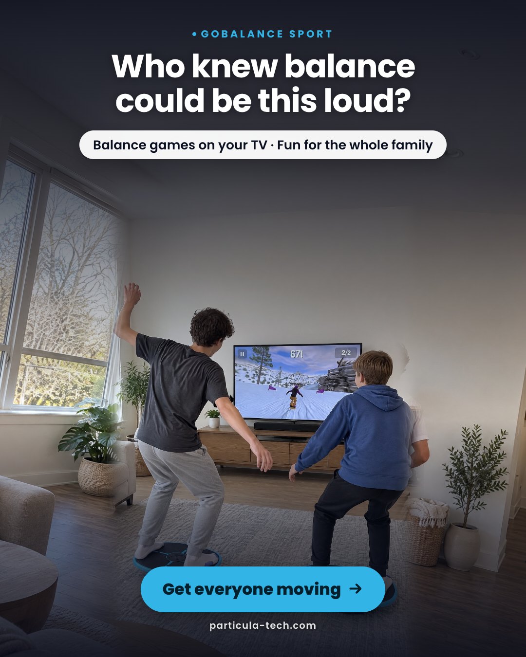 Who knew balance could be this loud?