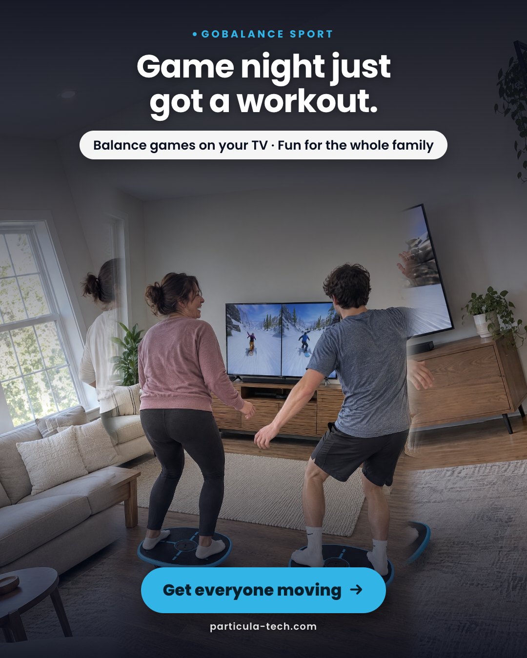 Game night just got a workout.