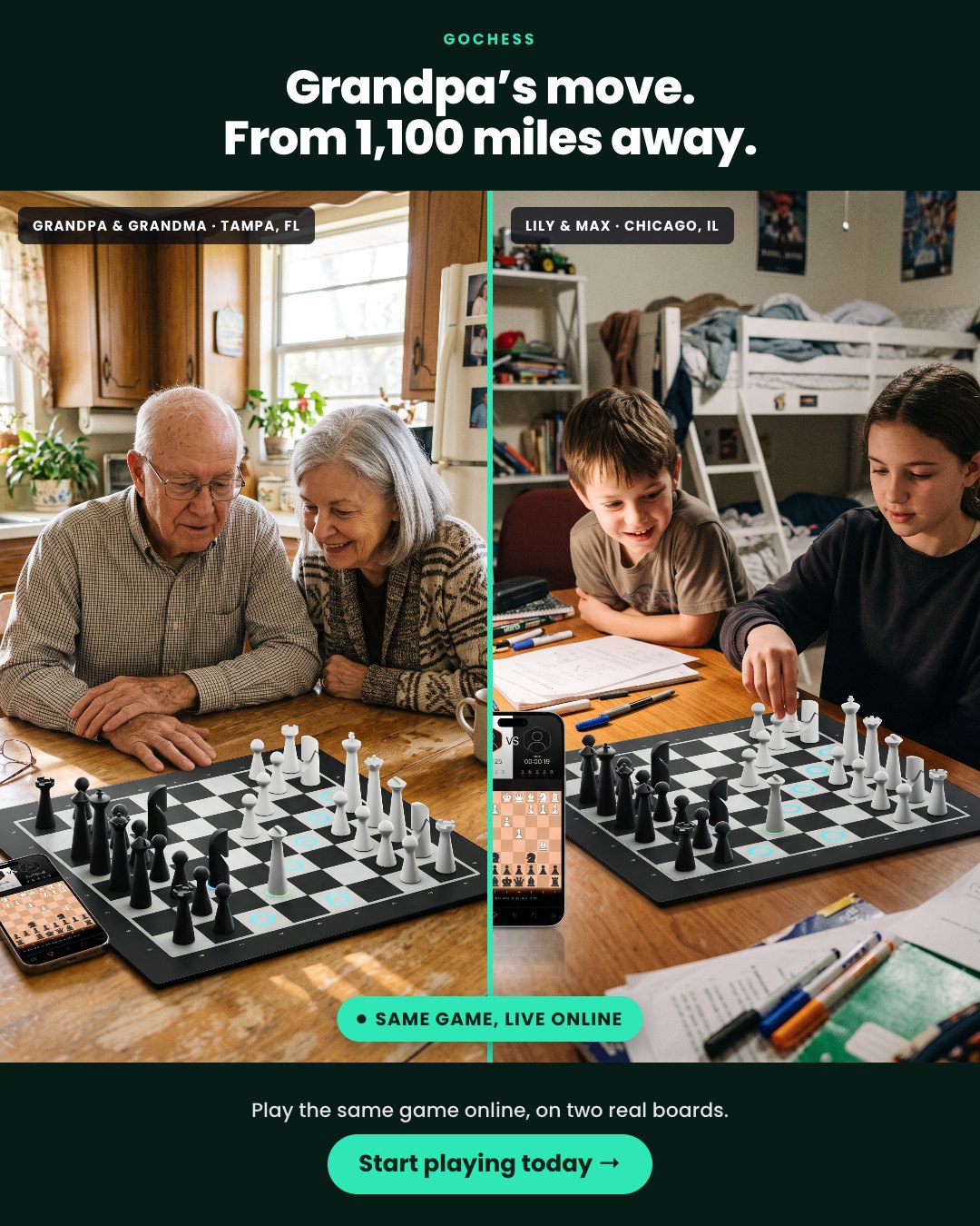 Grandpa’s move. From 1,100 miles away.