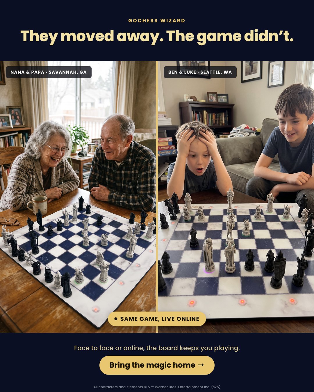 They moved away. The game didn’t.