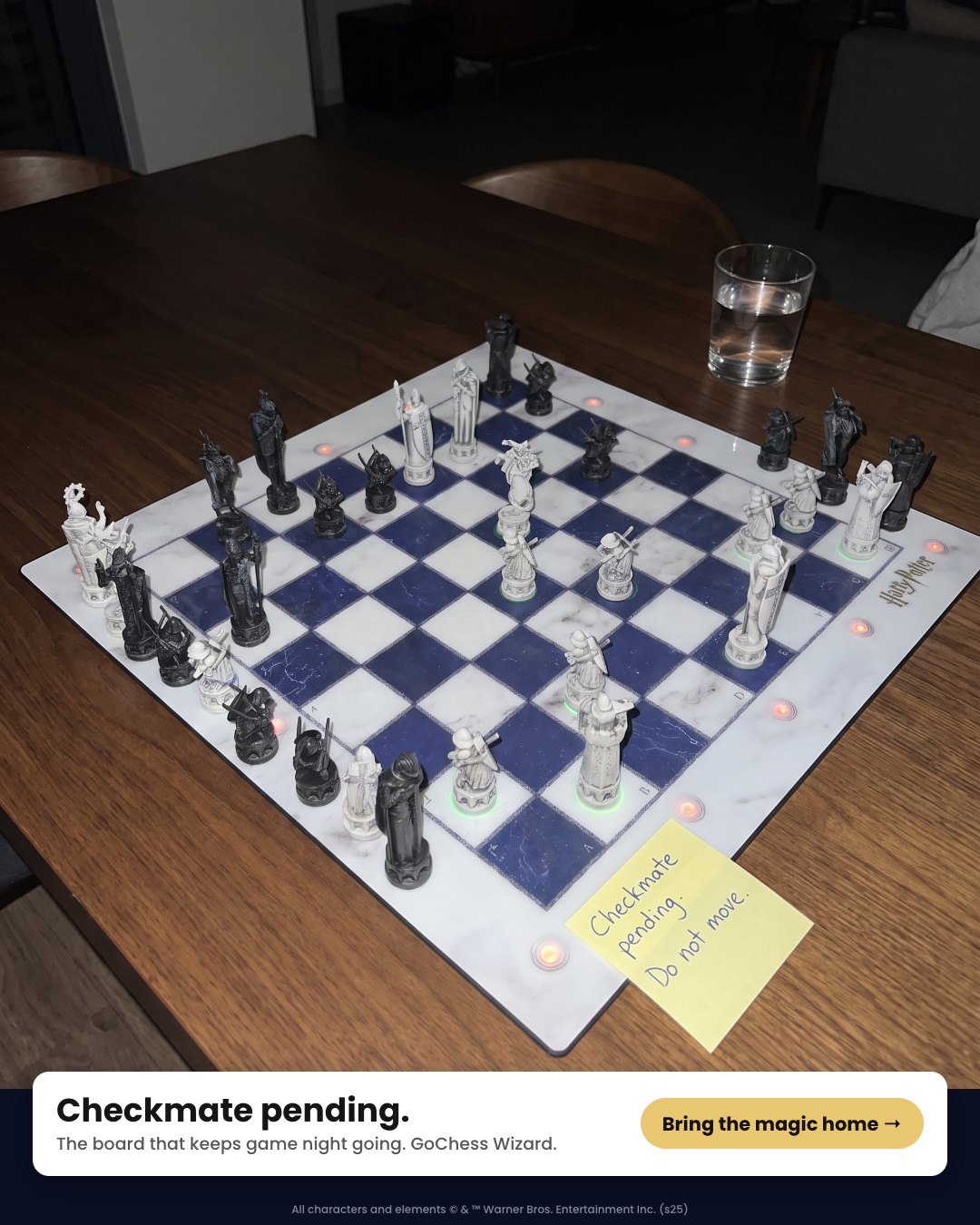 Checkmate pending.