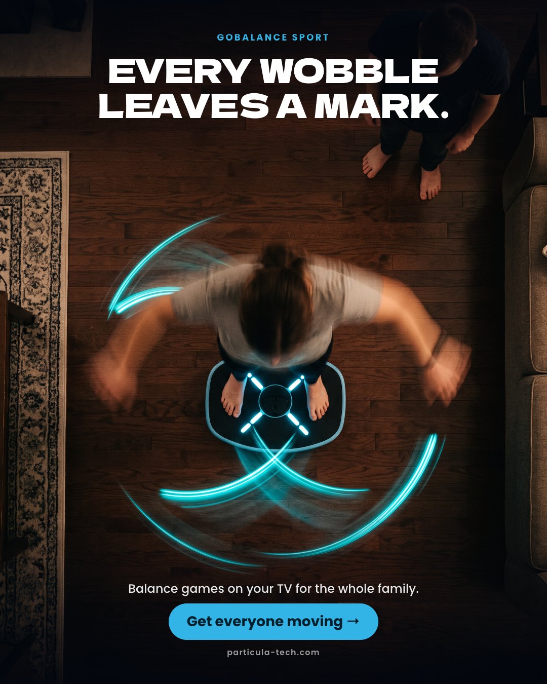 Every wobble leaves a mark.