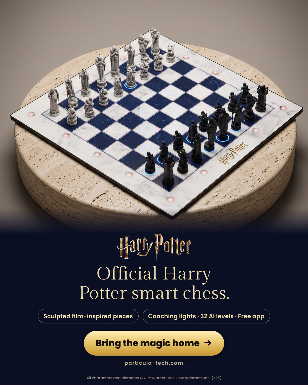 Official Harry Potter smart chess.