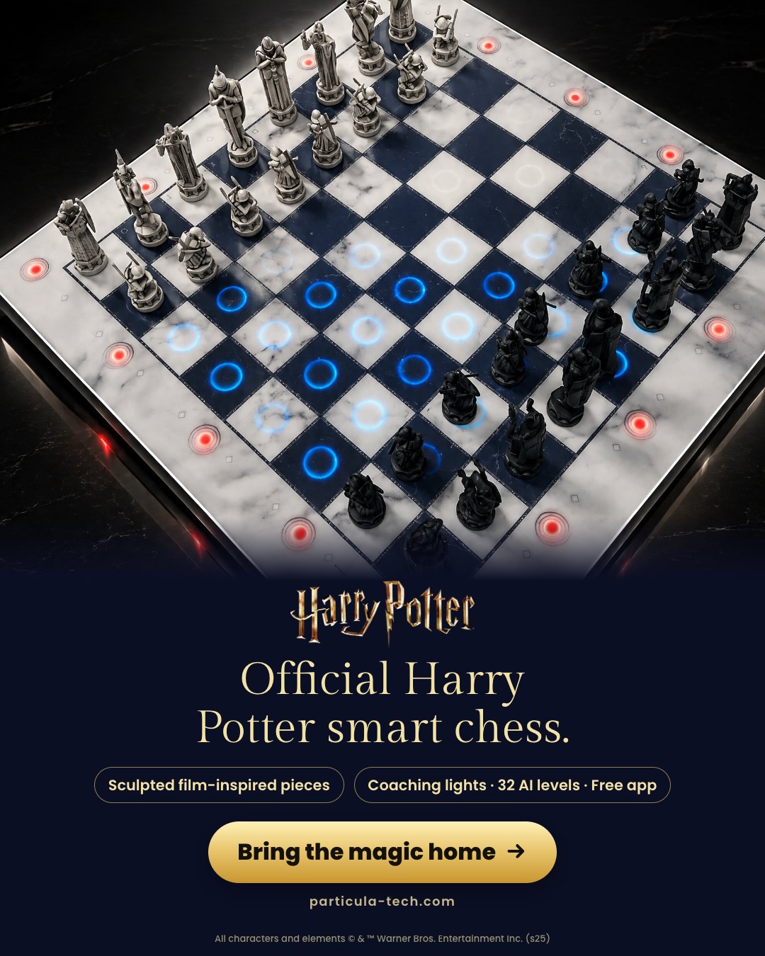 Official Harry Potter smart chess.