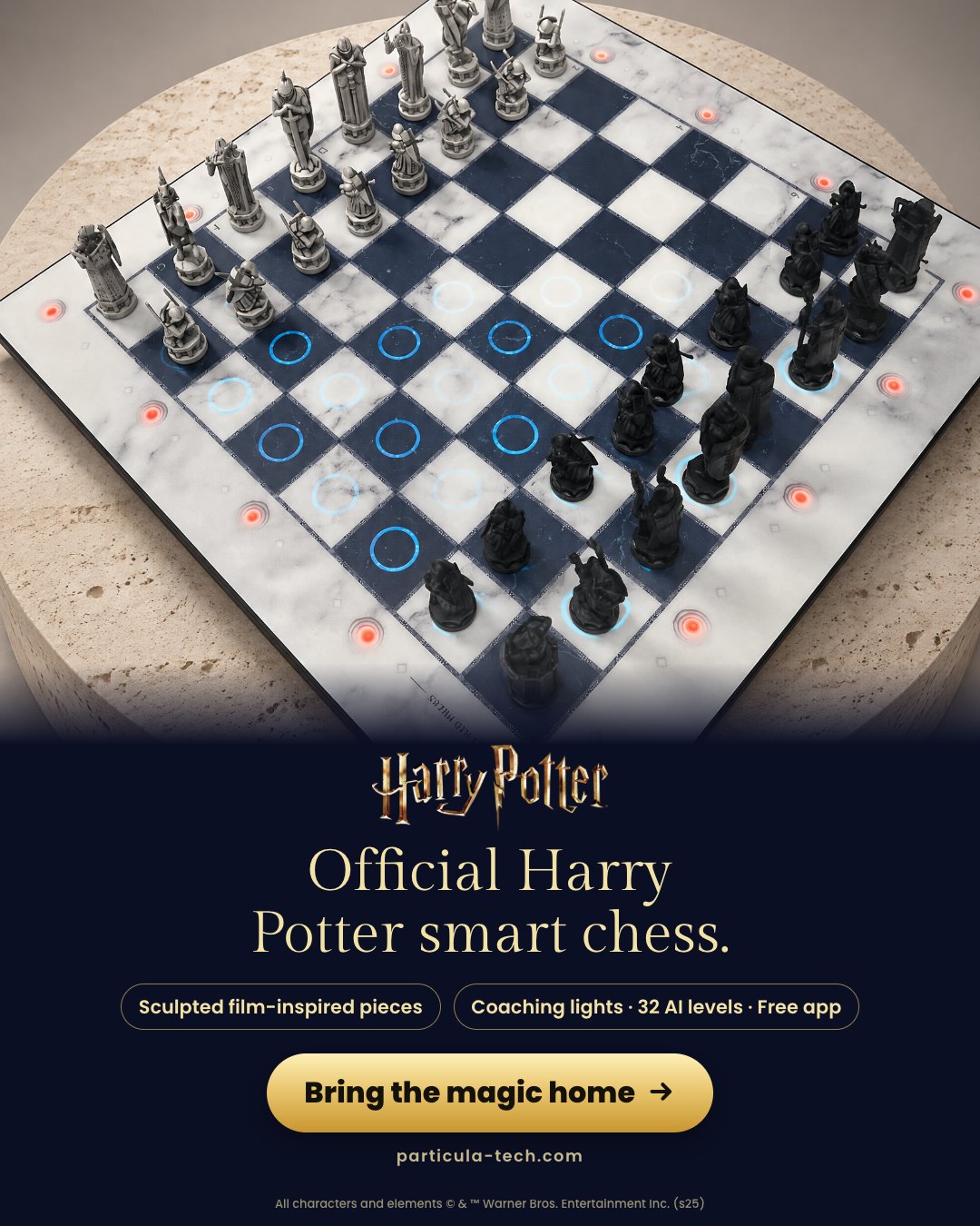 Official Harry Potter smart chess.