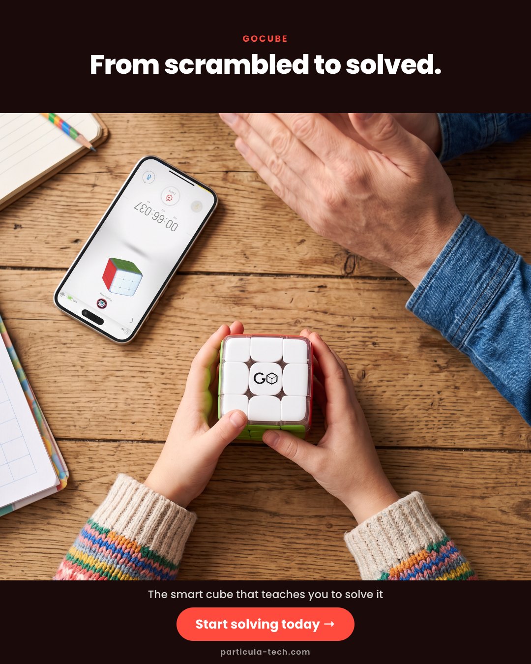 From scrambled to solved.
