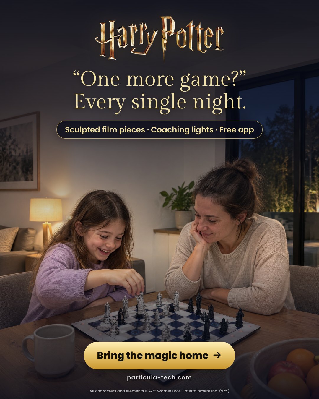 “One more game?” Every single night.