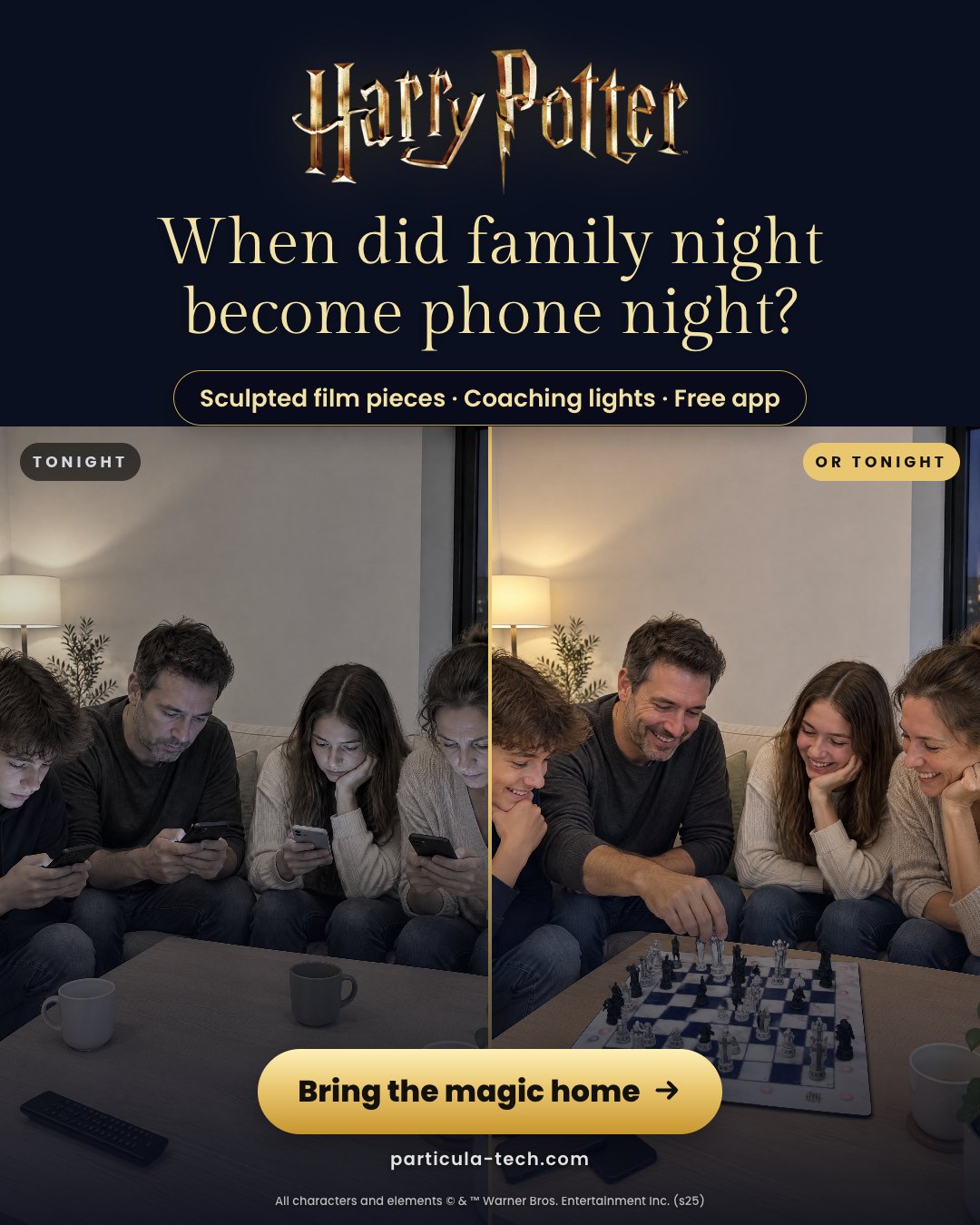 When did family night become phone night?